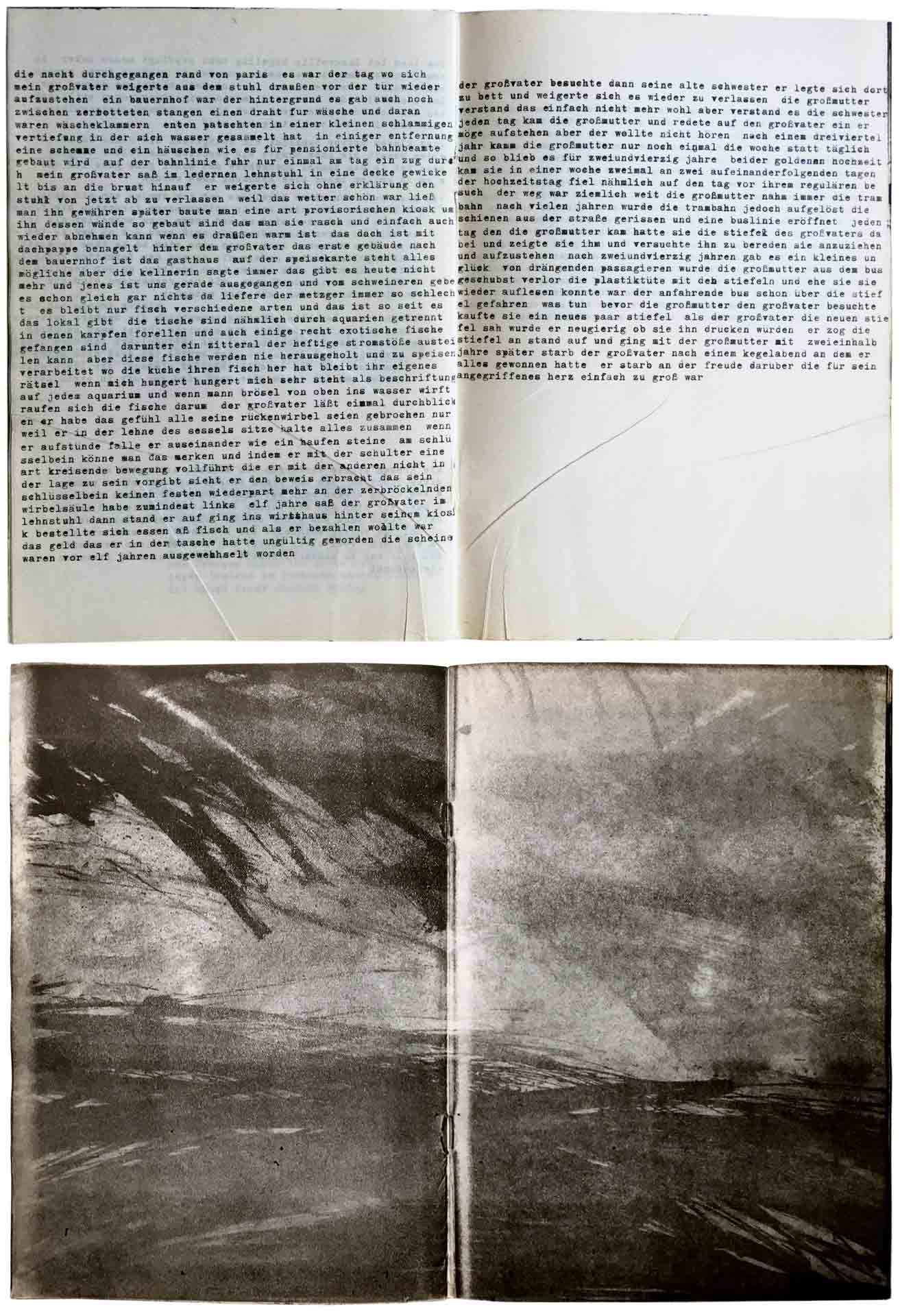 Vom Gehen im Eis (nach Werner Herzog), 1984